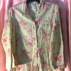 Erica Taylor floral pajamas